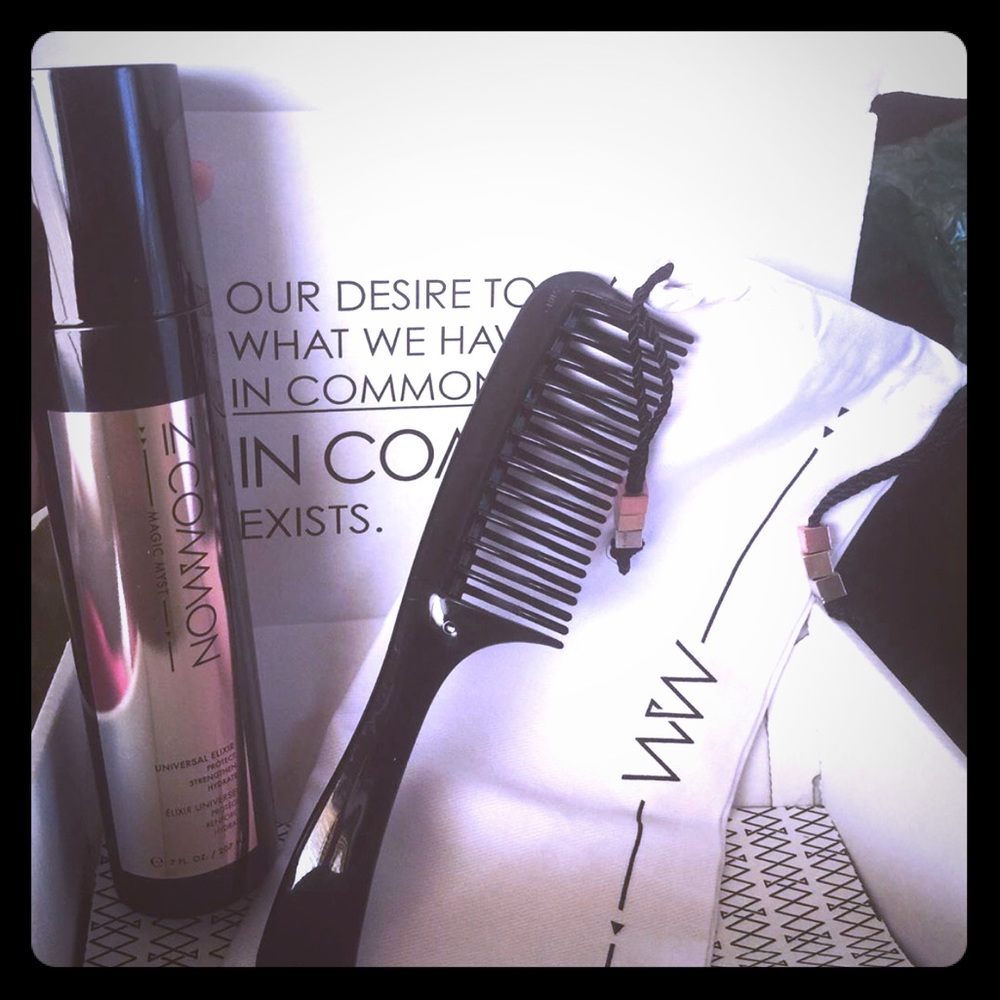 Incommon hair elixir.